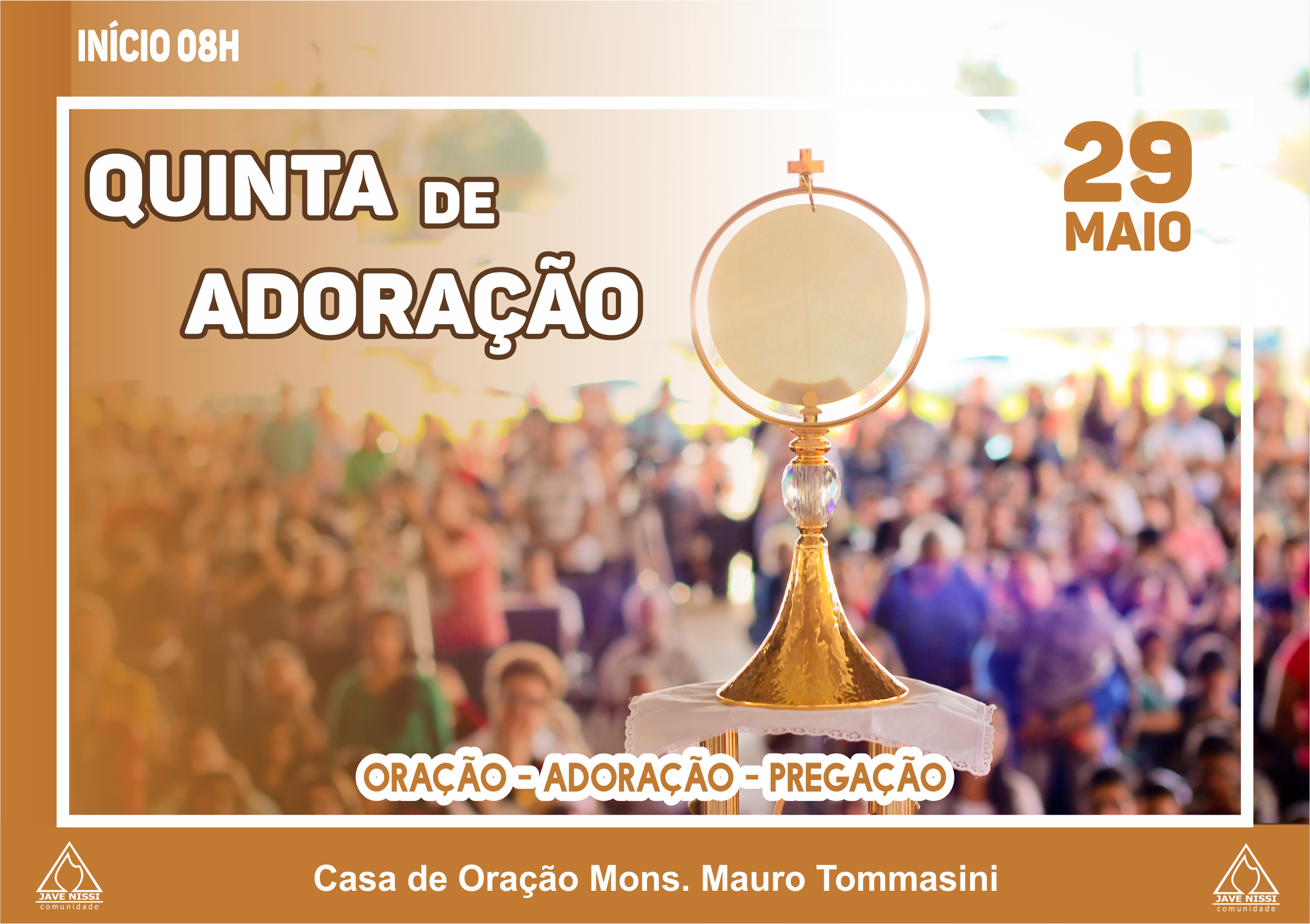29 de Maio – Quinta de Adoração