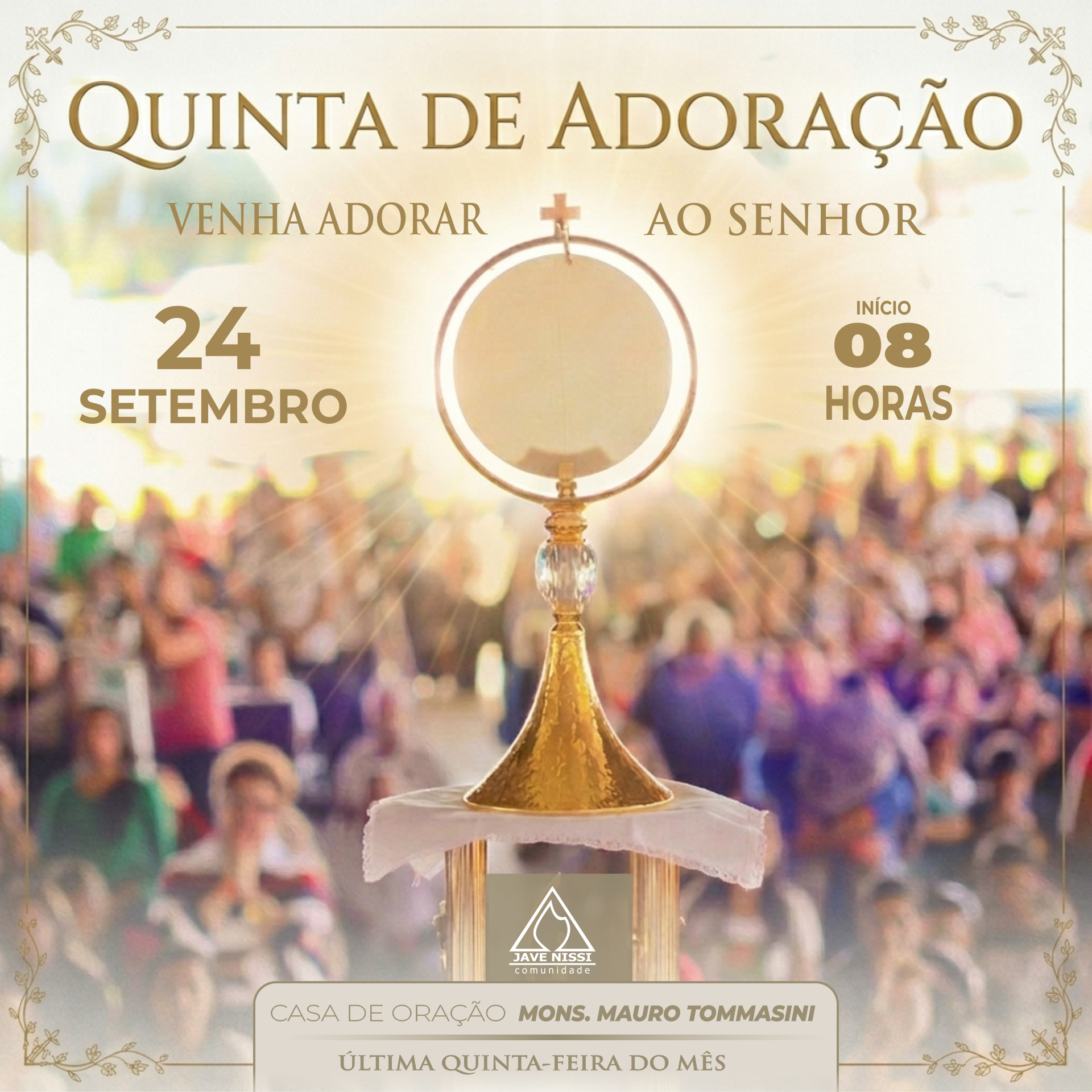 Quinta de Adoração – 24 de Setembro