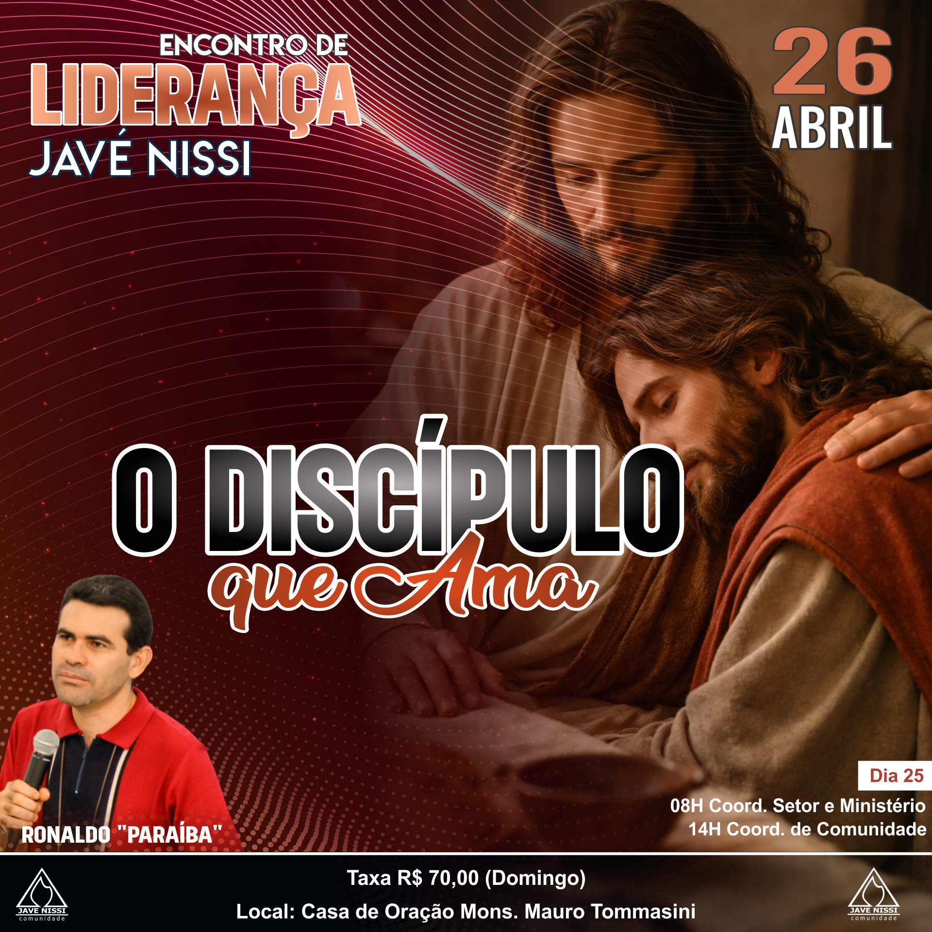 Liderança Javé Nissi – 26 de Abril