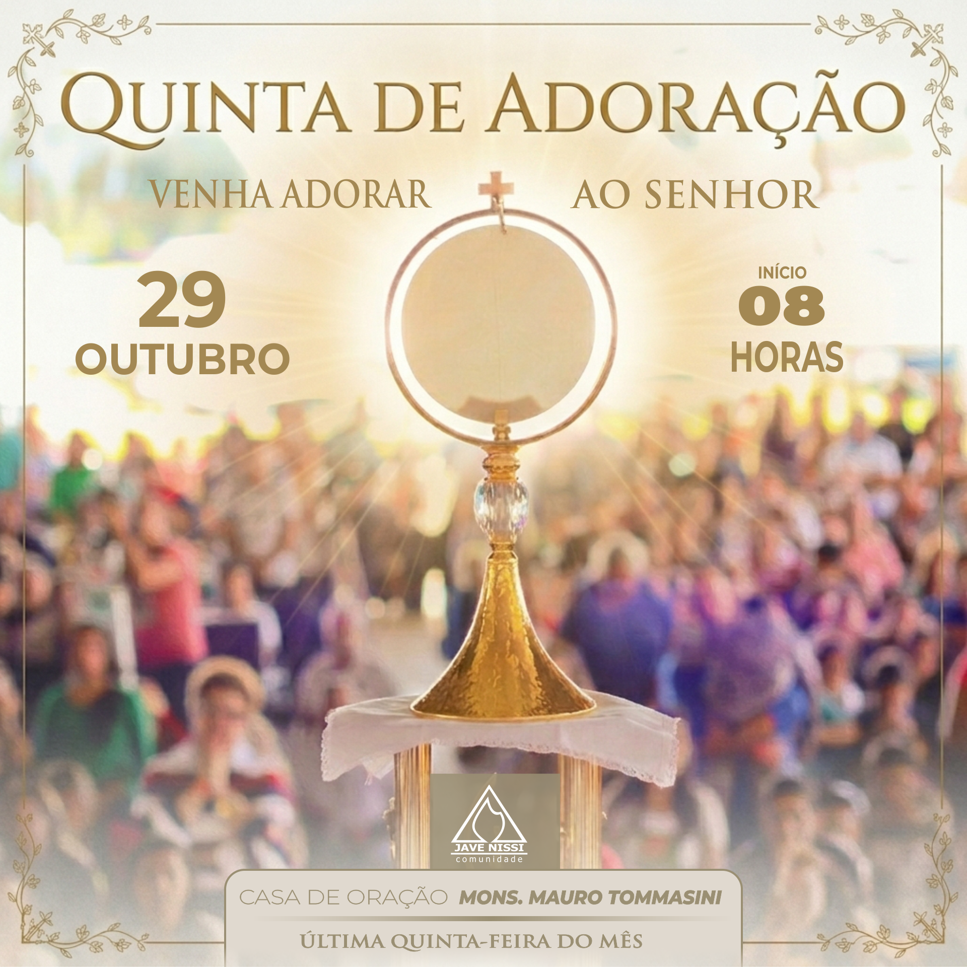 Quinta de Adoração – 29 de Outubro